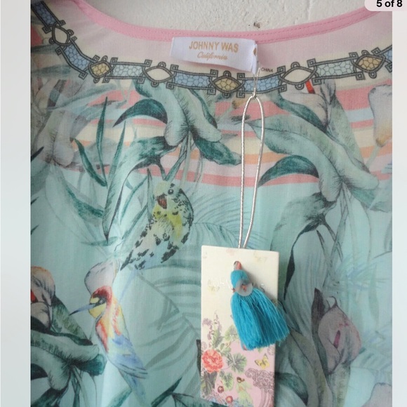 Xl Johnny Was Tunic Cover Up Tania - Picture 4 of 5